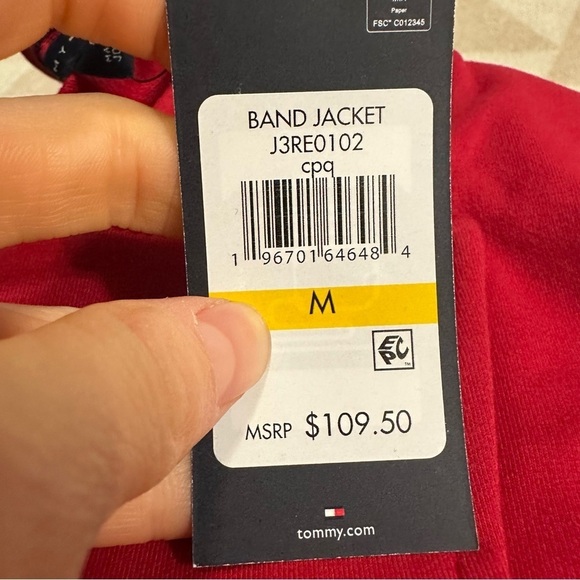 Tommy Hilfiger
Women's Military Band Jacket red - Picture 4 of 4